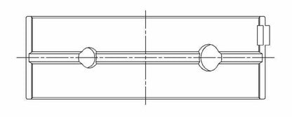 ACL 5M2965H-.025 Nissan ZD30, QD32, Inline 4 Diesel .025mm Oversized High Performance Main Bearing Set