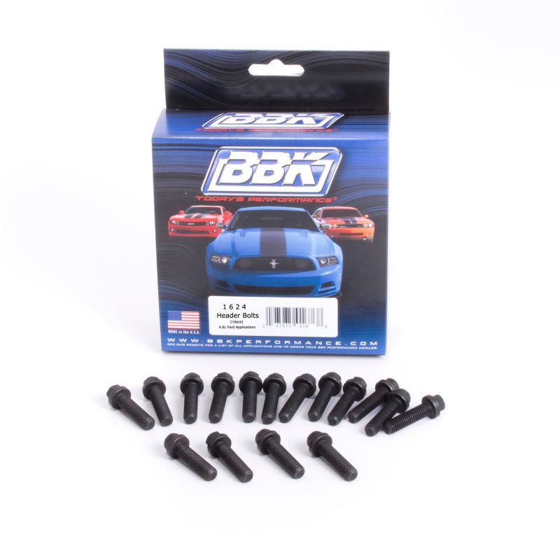 BBK Ford Modular 4.6 5.4 Exhaust Header Bolts 8mm 1.25 x 30mm (16) - eliteracefab.com