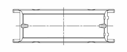 ACL 7M1532H-.50 BMW M20/M50/M52/M54  - 1919CC 80.0mm Bore 66.0mm Stroke .50 Oversized Main Bearing Set
