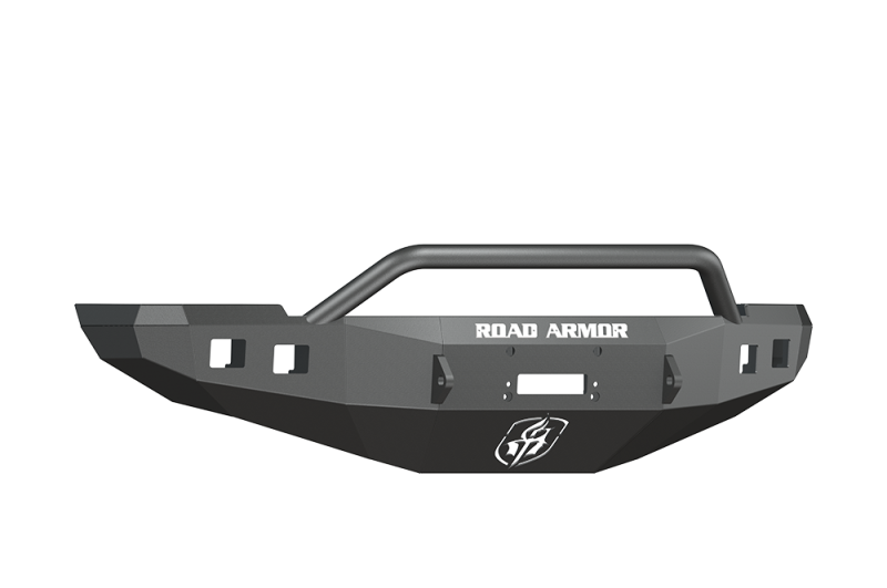 Road Armor 10-18 Ram 2500 Stealth Front Winch Bumper w/Pre-Runner Guard - Tex Blk Road Armor