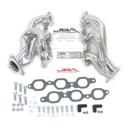 JBA 14-20 GM Truck 4.3L V6 1-5/8in Primary Silver Ctd Cat4Ward Header JBA