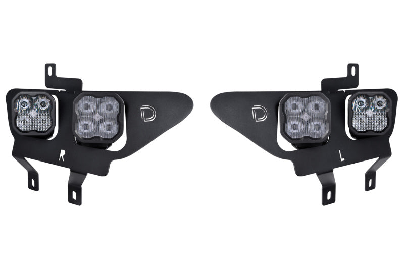 Diode Dynamics 21-22 Ford F-150 Stage Series Fog Pocket Mounting Brackets Diode Dynamics