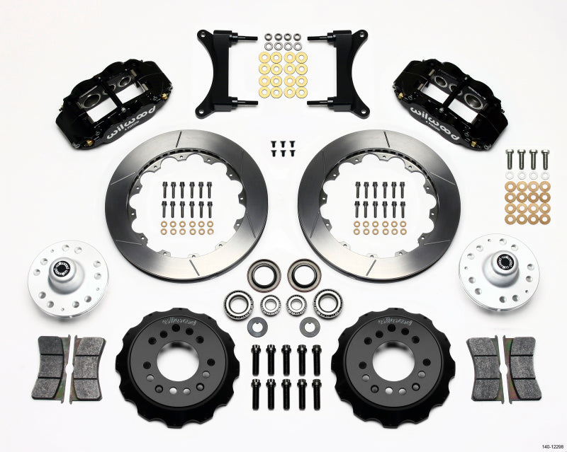 Wilwood Narrow Superlite 6R Front Hub Kit 12.88in 79-87 GM G Body Wilwood