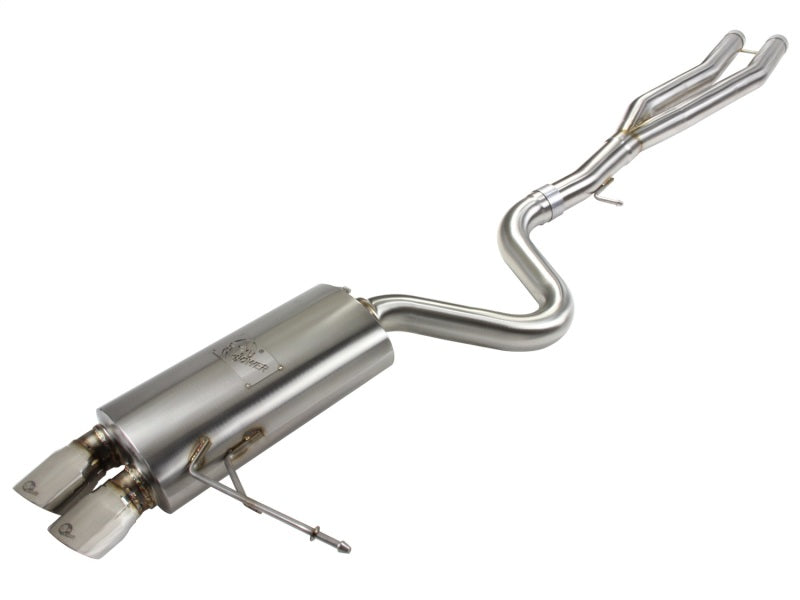 aFe MACHForce Exhaust Cat-Back SS-304 w/ Polished Tips 07-13 BMW 328i (E92/93) L6 3.0L Non-Turbo - eliteracefab.com