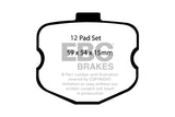 EBC BlueStuff Front Brake Pads - DP51771NDX