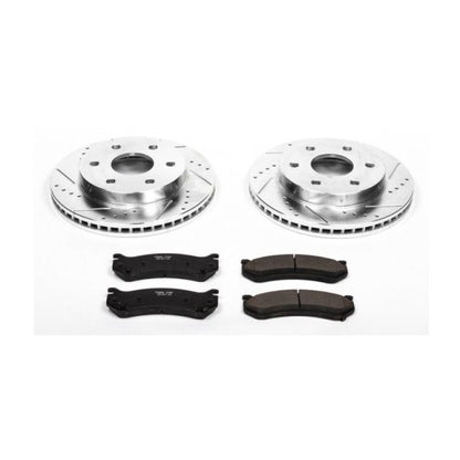 Power Stop 02-06 Cadillac Escalade Front Z23 Evolution Sport Brake Kit - eliteracefab.com