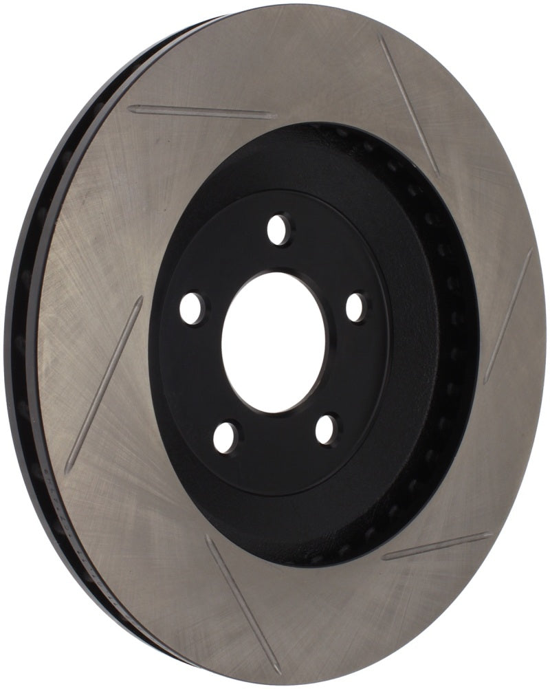 StopTech Power Slot 94-04 Ford Mustang Front Right Slotted Rotor - eliteracefab.com