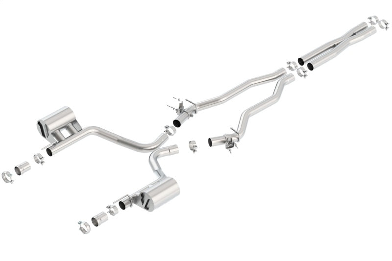 2015-2020 Dodge Charger SRT 392 Cat-Back Exhaust System ATAK Part # 140672 - eliteracefab.com