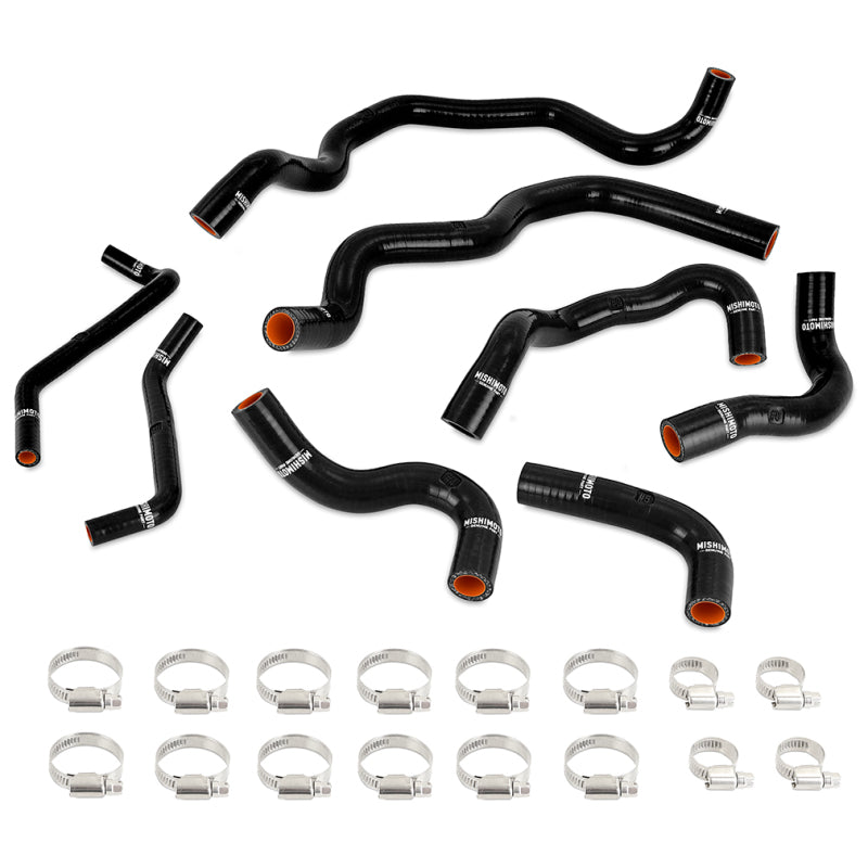 Mishimoto 2016+ Infiniti Q50/Q60 3.0T Ancillary Coolant Hose Kit - Black - eliteracefab.com