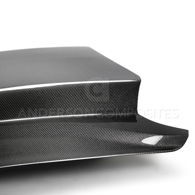 Anderson Composites 2018 Ford Mustang Double Sided Type-CJ 4in Carbon Fiber Cowl Hood Anderson Composites