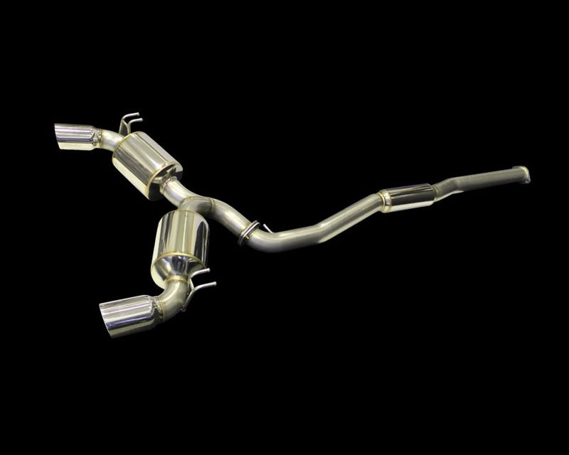 GReddy EVOlution GT 3" Stainless Steel Duel Muffler Catback Exhaust System Mitsubishi EVO X 2008-2015 - eliteracefab.com