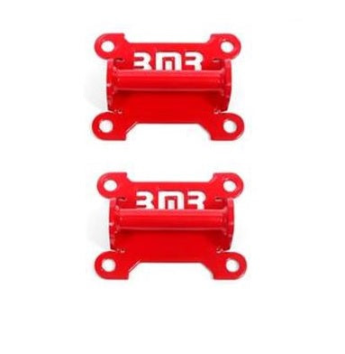 BMR MOTOR MOUNT KIT ENGINE SIDE SOLID STEEL LS ONLY RED (93-02 CAMARO/FIREBIRD) - eliteracefab.com