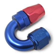 Load image into Gallery viewer, Russell Performance -6 AN Red/Blue 180 Degree Full Flow Swivel Hose End (With 9/16in Radius)