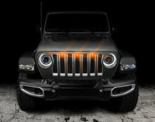 Load image into Gallery viewer, Oracle Pre-Runner Style LED Grille Kit for Jeep Wrangler JL - Amber - eliteracefab.com