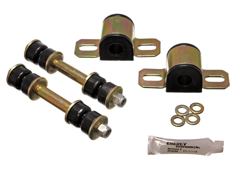 Energy Suspension 82-02 Chevy Camaro Black 19mm Rear Sway Bar Bushing Set - eliteracefab.com