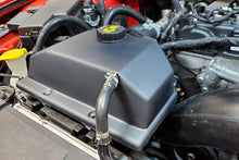 Load image into Gallery viewer, JLT 15-19 Ford Mustang Black Textured Coolant Tank Cover - eliteracefab.com