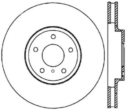Stoptech 06-07 350Z / 05-07 G35 / 06-07 G35X Front CRYO-STOP Rotor Stoptech