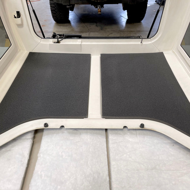 DEI 11-18 Jeep Wrangler JK 2-Door Boom Mat Headliner - 4 Piece - White DEI