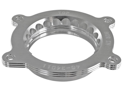 aFe Silver Bullet Throttle Body Spacer 14 Chevrolet Corvette V8 6.2L - eliteracefab.com