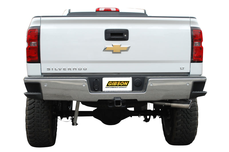 Gibson 14-18 GMC Sierra 1500 Denali 5.3L 3.5in Cat-Back Single Exhaust - Stainless Gibson