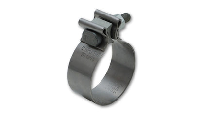 Vibrant SS Accuseal Exhaust Seal Clamp for 2.5in OD Tubing (1in wide band) - eliteracefab.com