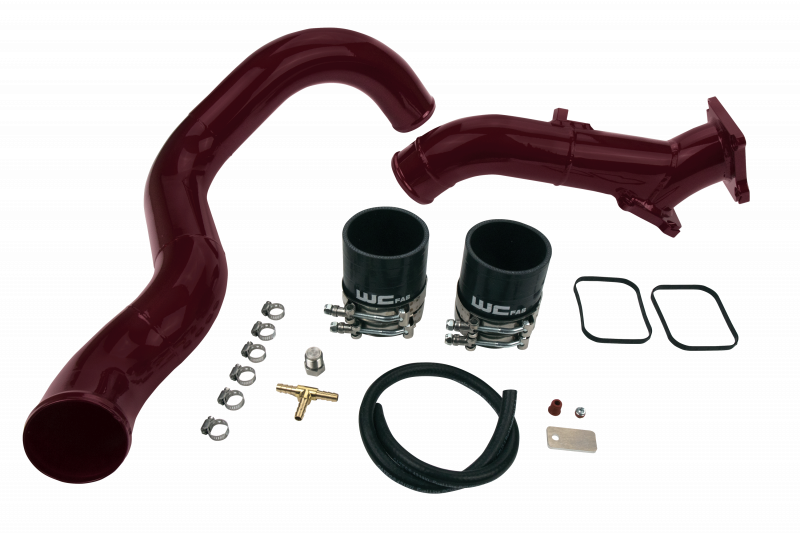 Wehrli 01-04 Chevrolet 6.6L LB7 Duramax 3in Y-Bridge Kit - Blueberry Frost