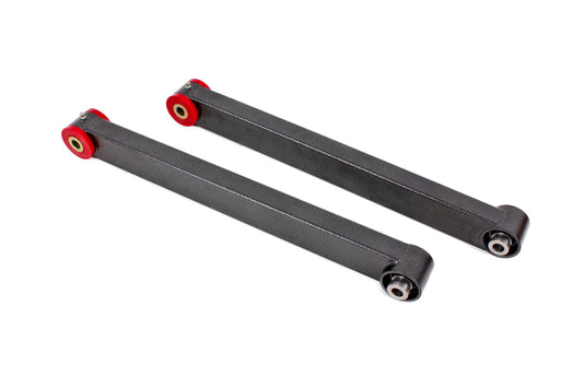 BMR 05-14 S197 Mustang Non-Adj. Lower Control Arms (Poly/Spher Combo) - Black Hammertone - eliteracefab.com