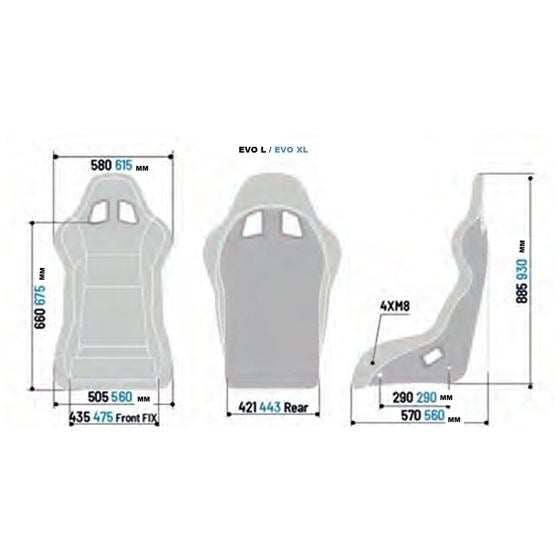 Sparco Seat EVO - XL QRT - eliteracefab.com