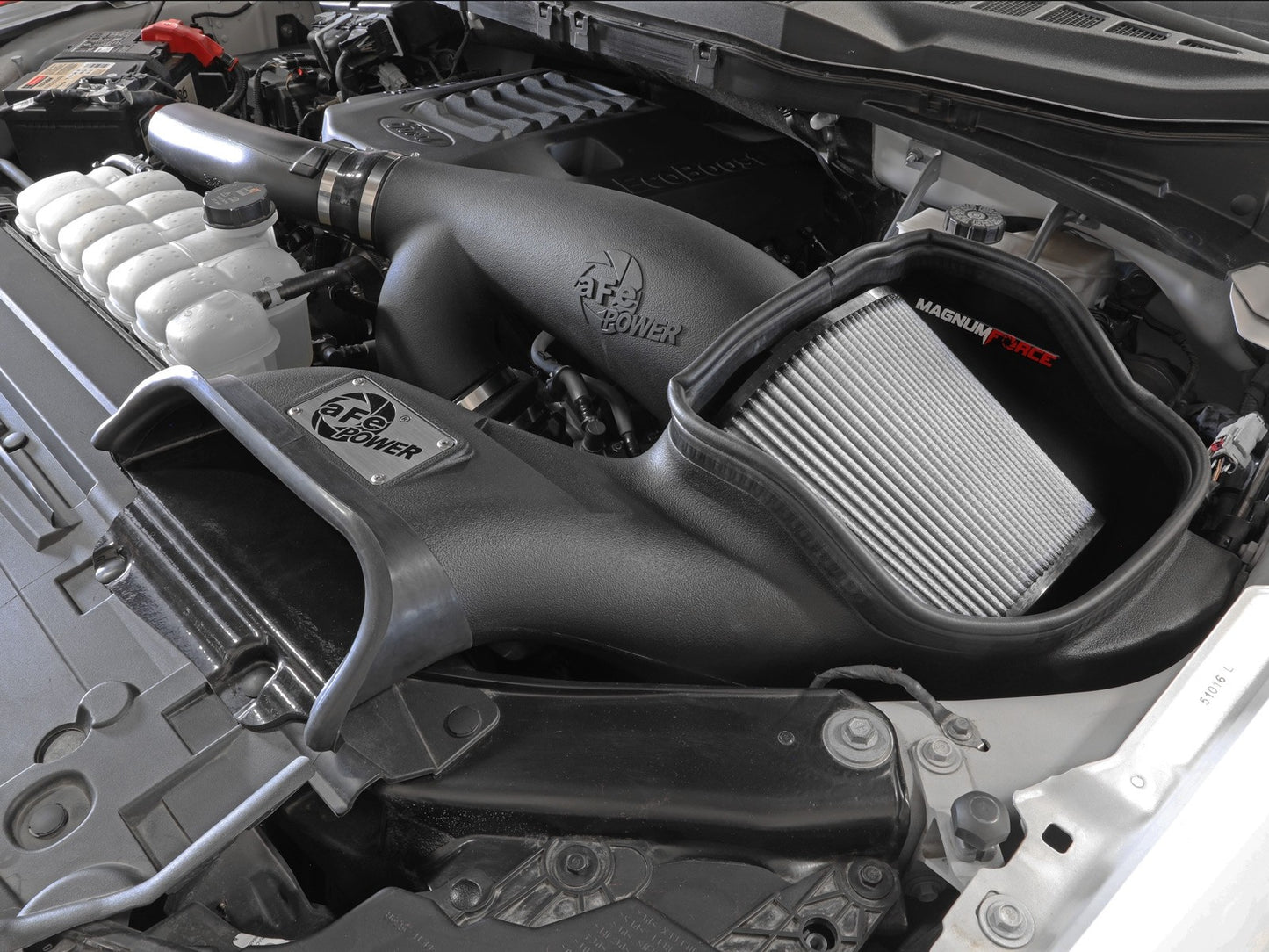 aFe MagnumFORCE Intake Stage-2 Pro DRY S 2021 Ford F-150 V6-3.5L (tt) - eliteracefab.com