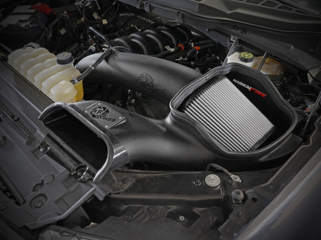 aFe 2021+ Ford F150 5.0L V8 MagnumFORCE Intake Stage-2 Pro DRY S - eliteracefab.com