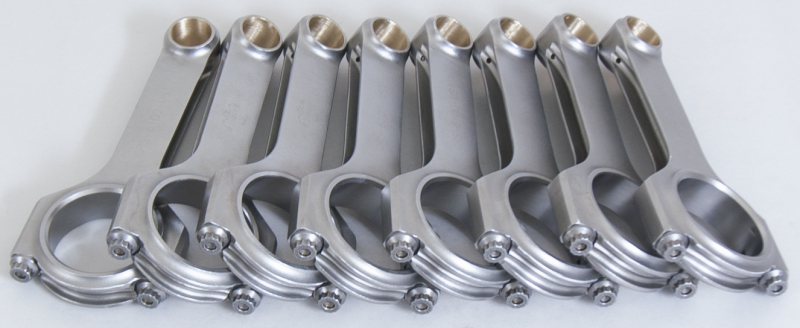 Eagle CRS6100M3D Forged Steel H-Beam Connecting Rods Set Of 8 - eliteracefab.com