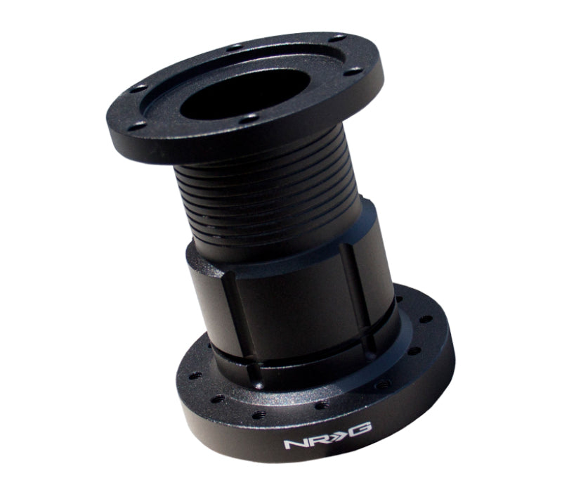 NRG 4 Inch Steering Wheel Hub Extension Spacer Black - eliteracefab.com