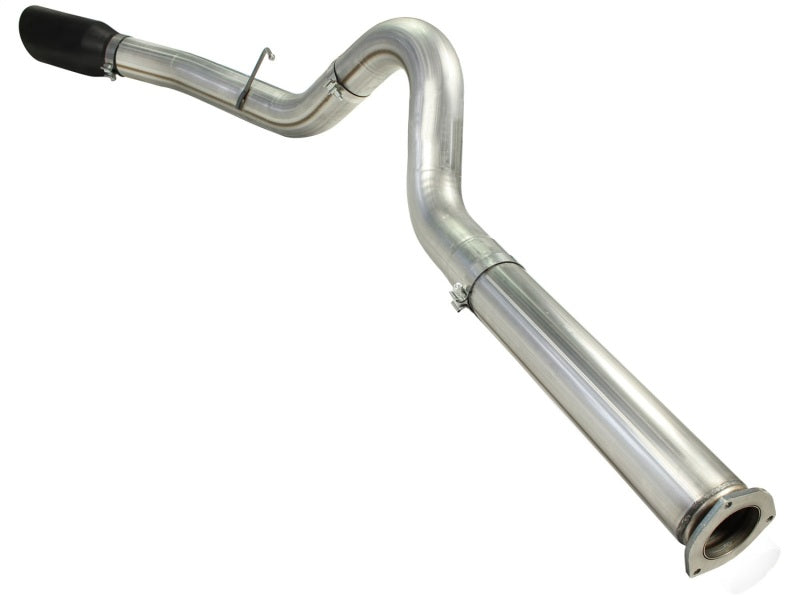 aFe MACHForce XP 5in DPF-Back Stainless Steel Exhaust , Blk,Ford Diesel Trucks 11-14 V8-6.7L td - eliteracefab.com