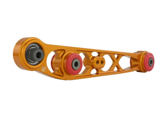 Skunk2 Honda/Acura EG/DC Ultra Series Rear Lower Control Arm Set - Gold - eliteracefab.com