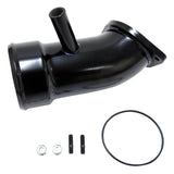 Wehrli 17-19 Chevrolet 6.6L L5P Duramax 3.5in Intake Horn w/PCV Port - Fine Texture Black