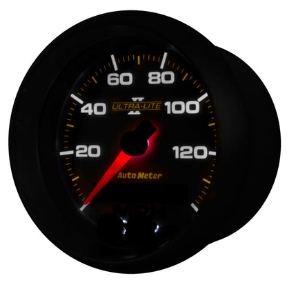 Autometer Ultra-Lite II 3-3/8in 0-140MPH In-Dash Electronic GPS Programmable Speedometer 4980