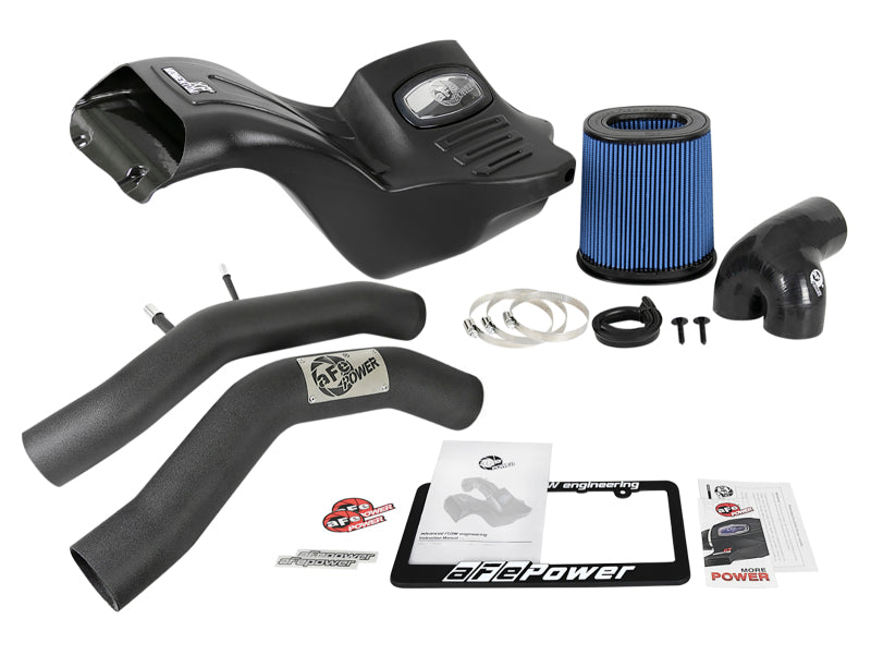 aFe Momentum XP Pro 5R Cold Air Intake System w/Black Aluminum Intake Tubes 15-18 Ford F-150 V8-5.0L - eliteracefab.com