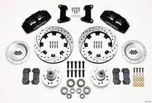 Load image into Gallery viewer, Wilwood Dynapro 6 Front Hub Kit 12.19in Drilled 74-80 Pinto/Mustang II Disc Spindle only - eliteracefab.com