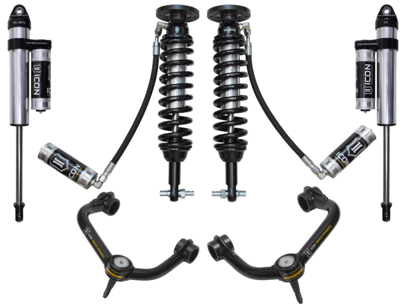 ICON 2015+ Ford F-150 4WD 2-2.63in Stage 4 Suspension System w/Tubular Uca - eliteracefab.com