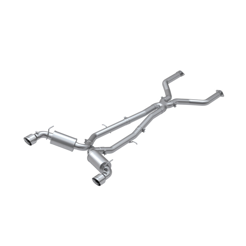 MBRP 17-19 Infiniti Q60 3.0L RWD/AWD Cat Back Dual Rear - eliteracefab.com