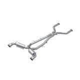 MBRP 2017-2022 Infiniti Q60 3.0L V6 3in Cat-Back Exhaust Dual Rear Exit - S4404304