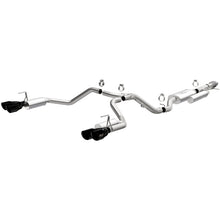 Load image into Gallery viewer, MagnaFlow 2021 Chevrolet Tahoe V8 5.3L Street Series Cat-Back Exhaust - Black Chrome Tips Magnaflow