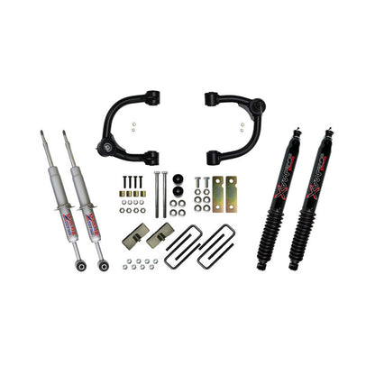 Skyjacker 2016-2020 Toyota Tacoma 3.0in UCA Lift Kit w/Rear Blocks and Black Max Shocks - eliteracefab.com