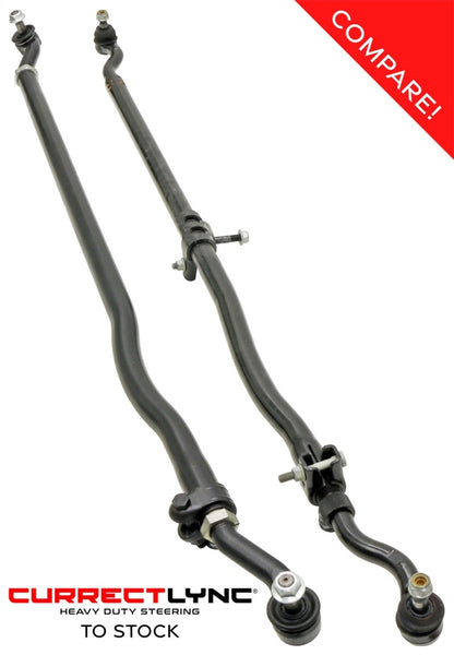 RockJock JK Currectlync Tie Rod 1.65in Dia. Tube RockJock