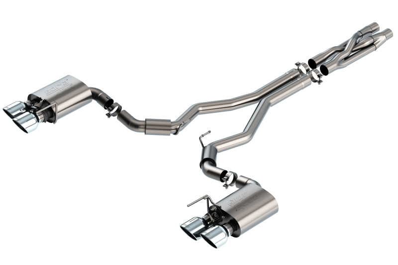 2020 Ford Mustang Shelby GT 500 Cat-Back Exhaust System ATAK Part # 140837 - eliteracefab.com