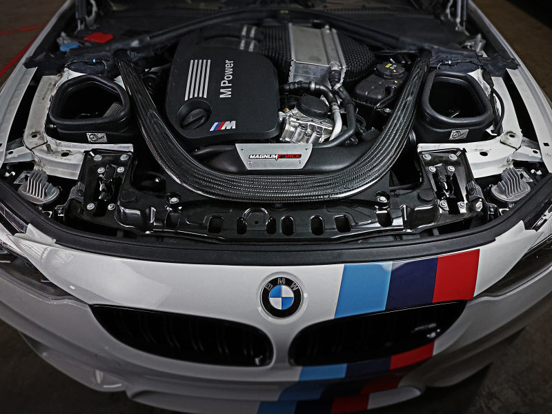 aFe POWER Magnum FORCE Stage-2 Pro DRY S Cold Air Intake System 15-19 BMW M3/M4 3.0L - eliteracefab.com