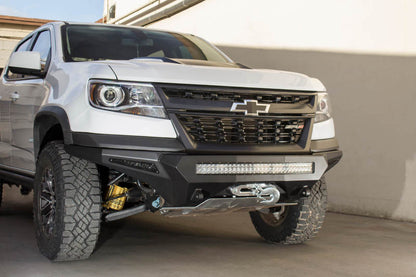 Addictive Desert Designs 17-18 Chevy Colorado Stealth Fighter Front Bumper w/ Winch Mount Addictive Desert Designs