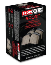 Load image into Gallery viewer, STOPTECH 06-10 DODGE CHARGER R/T SPORT PERFORMANCE FRONT BRAKE PADS, 309.10580 - eliteracefab.com