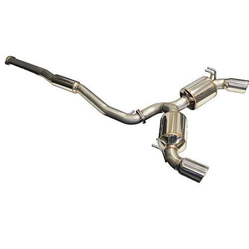 GReddy EVOlution GT 3" Stainless Steel Duel Muffler Catback Exhaust System Mitsubishi EVO X 2008-2015 - eliteracefab.com