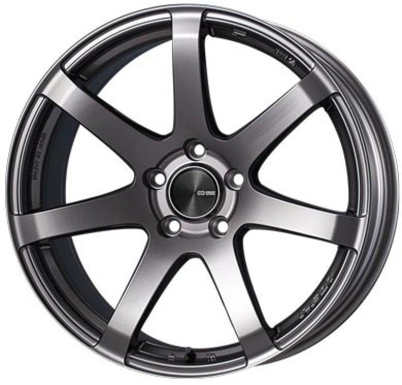 Enkei PF07 18x9.5 5x114.3 40mm Offset Dark Silver Wheel - eliteracefab.com